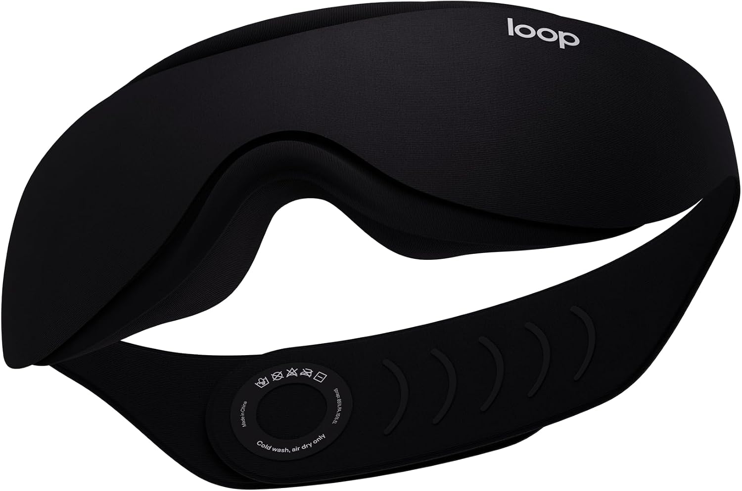 Loop Eclipse Sleep Mask – Premium Light-Blocking Eye Mask for Sleep Black