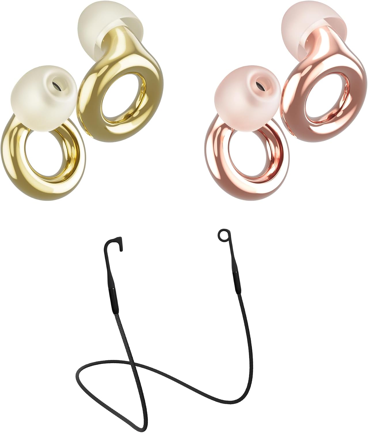 Loop Earplugs Experience Link Bundle – Loop Experience 2 (2-Pack) + Loop Link | Reusable Ear Plugs for Concerts, Live Events, Festivals, Motorcycles, Noise Sensitivity & More | 18 dB Noise Reduction