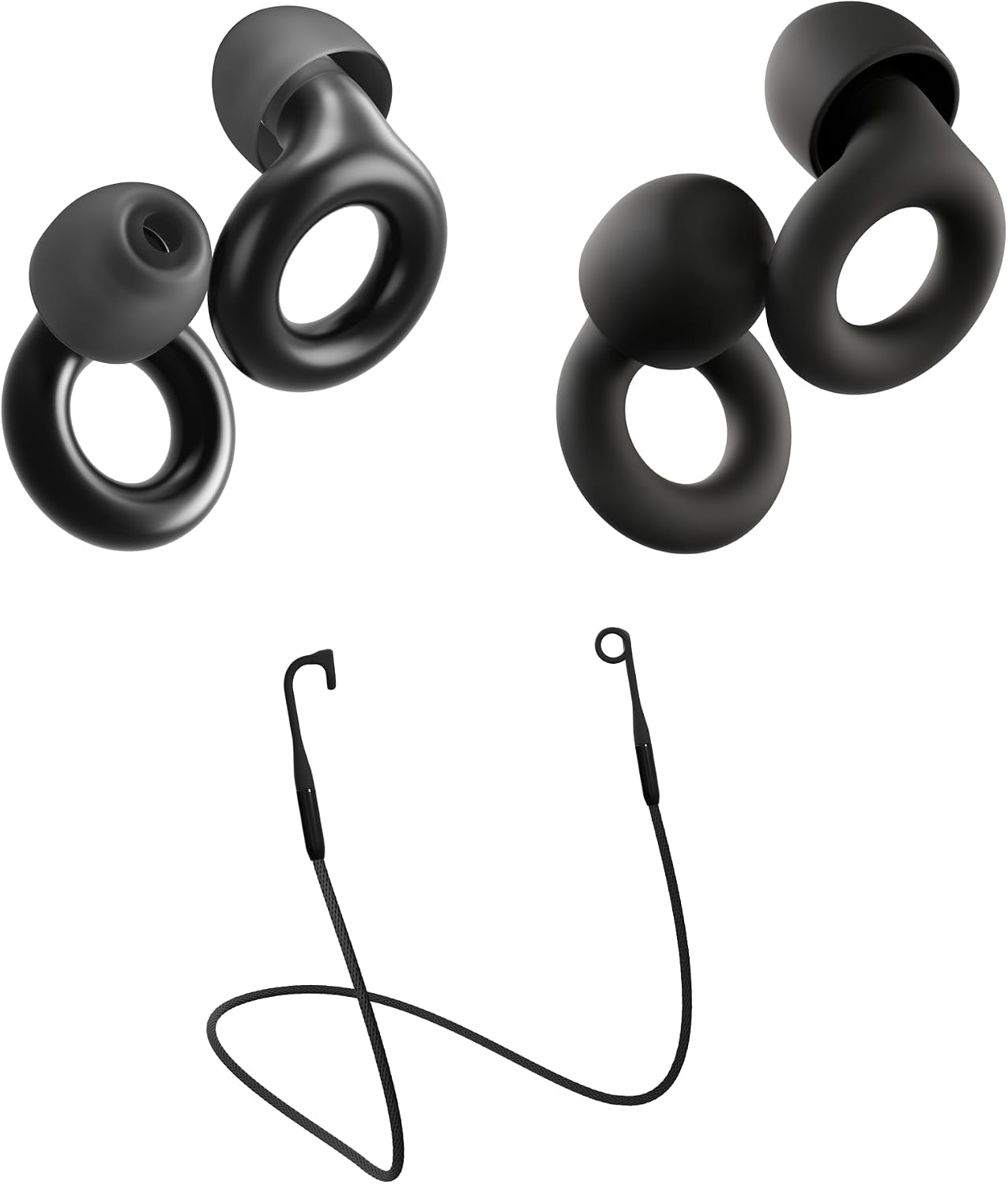 Loop Earplugs Day & Night Link Bundle (2-Pack) – Loop Experience 2 + Loop Quiet 2 + Loop Link | Reusable Ear Plugs for Sleep, Focus, Noise Sensitivity, Music, Events & More | 18 dB/24 dB Noise Reducti