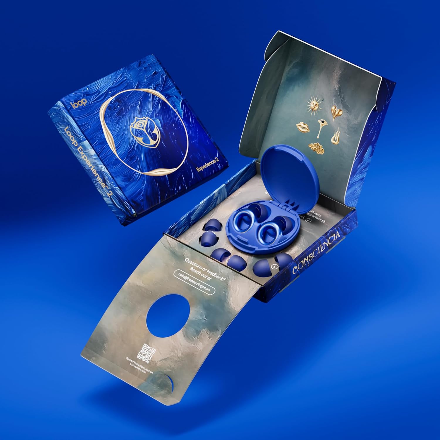 Loop Experience 2 Ear Plugs - Stylish Certified Hearing Protection Consciencia