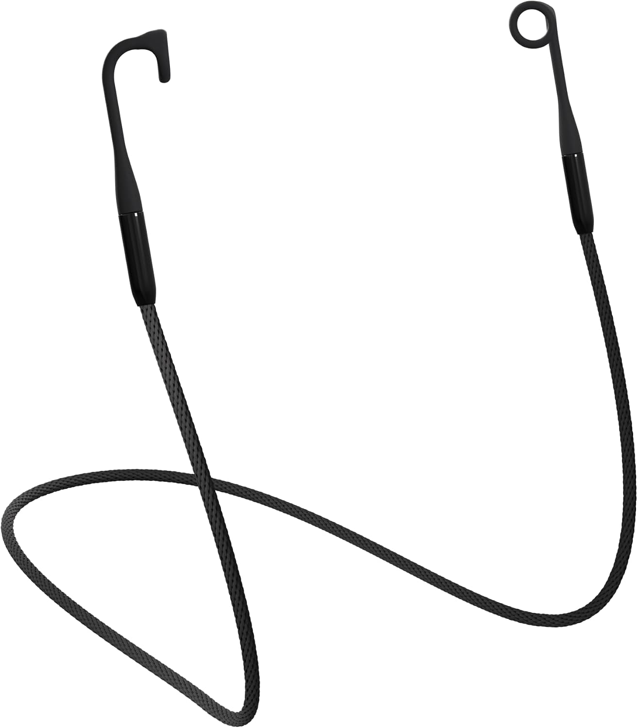 Loop Link Safety Connector Cord - Magnetic, Tug-Resistant Charcoal