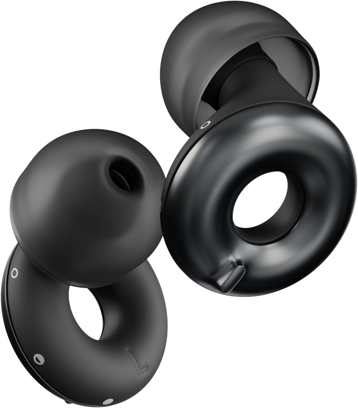 Loop Switch 2 Adjustable Ear Plugs - 3 Modes for Ultimate Control Black