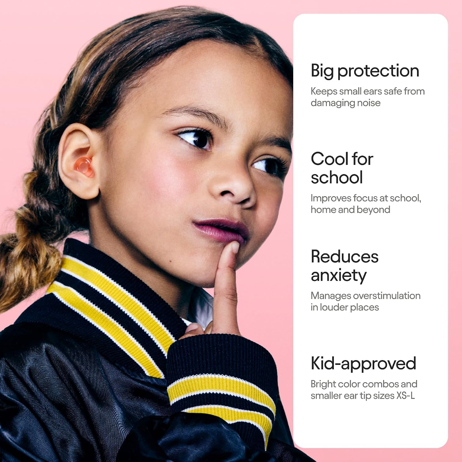 Loop Engage Kids 2 Ear Plugs (6-12yrs) - Everyday Noise Relief Red