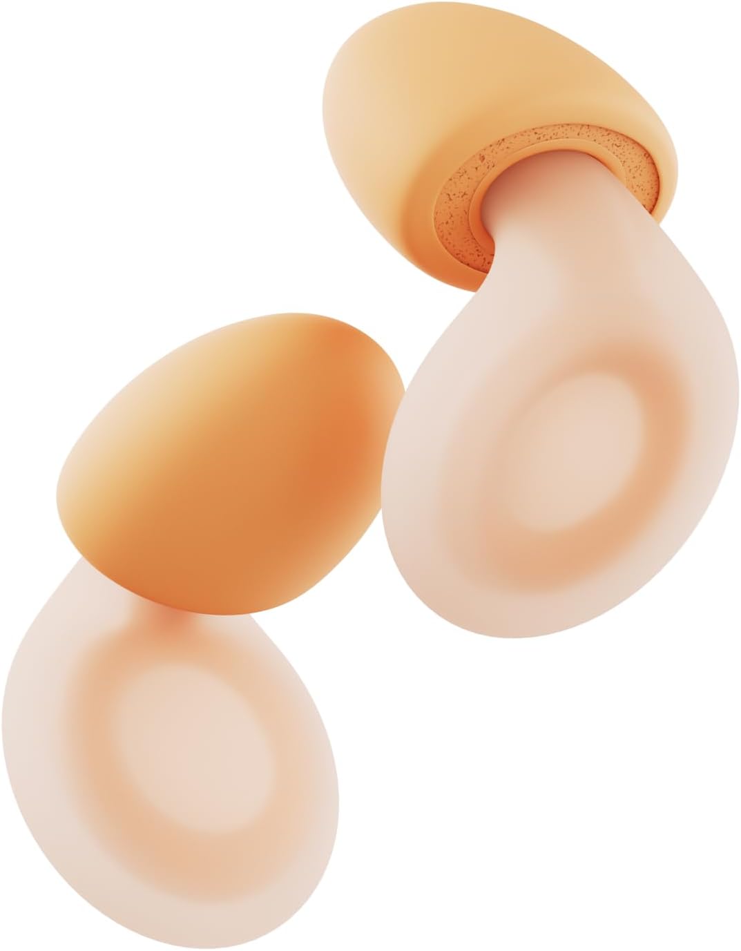 Loop Dream Ear Plugs - Soft Silicone Hearing Protection for Sleep & Snoring Peach