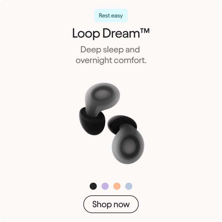 Loop | Patented Acoustic Channel Earplugs – Loop Quiet For Sleep, Experience For Concerts, Engage For Social - Loop Online Store